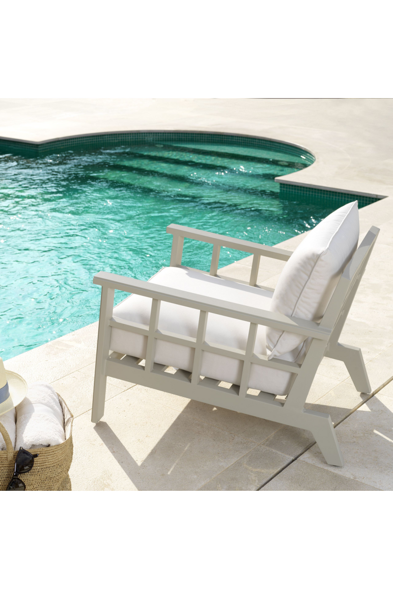 Beige Sunbrella Outdoor Chair | Eichholtz Cap-Ferrat | Eichholtz Miami