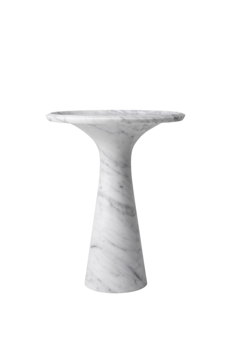 White Marble Side Table S | Eichholtz Pompano | Eichholtzmiami.com