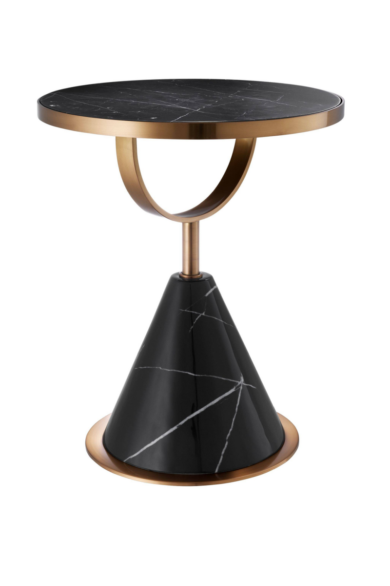 Black Marble Side Table | Eichholtz Park Lane | Eichholtz Miami