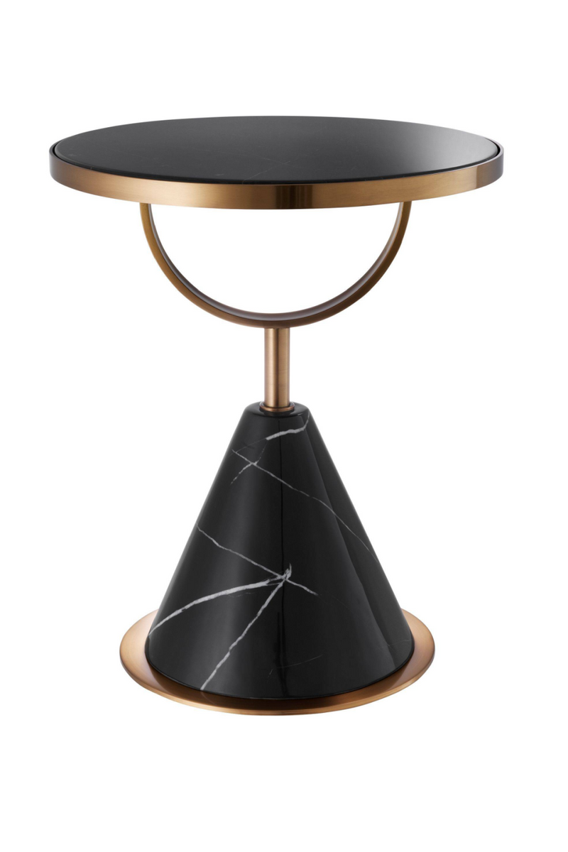 Black Marble Side Table | Eichholtz Park Lane | Eichholtz Miami