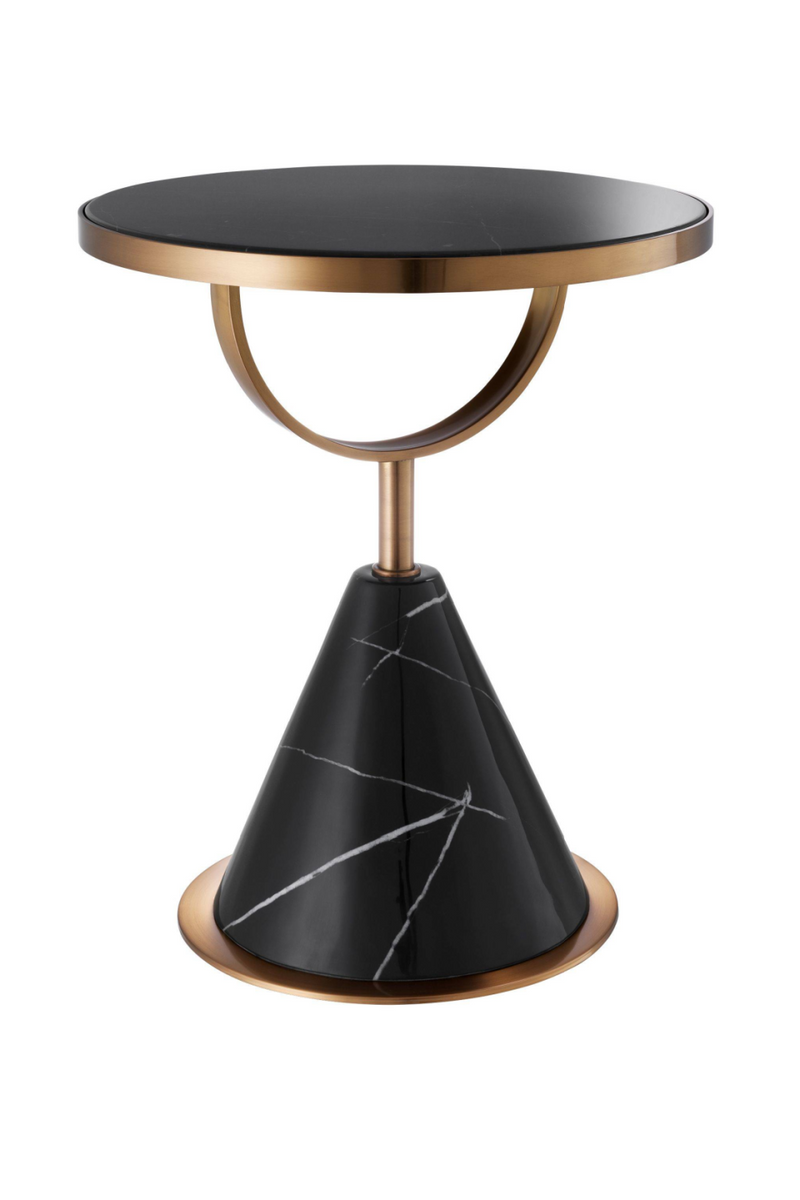 Black Marble Side Table | Eichholtz Park Lane | Eichholtz Miami