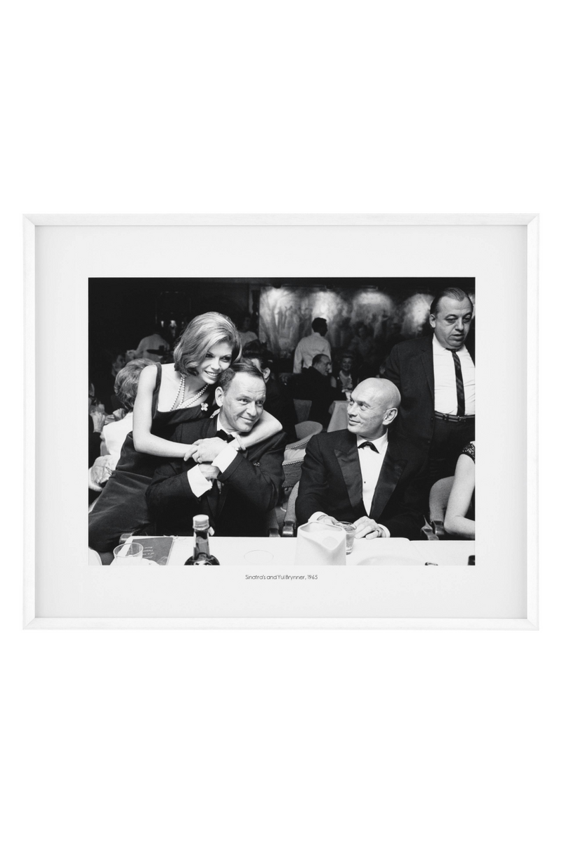 Black and White Classic Print | Eichholtz Sinatra and Yul | Eichholtzmiami.com
