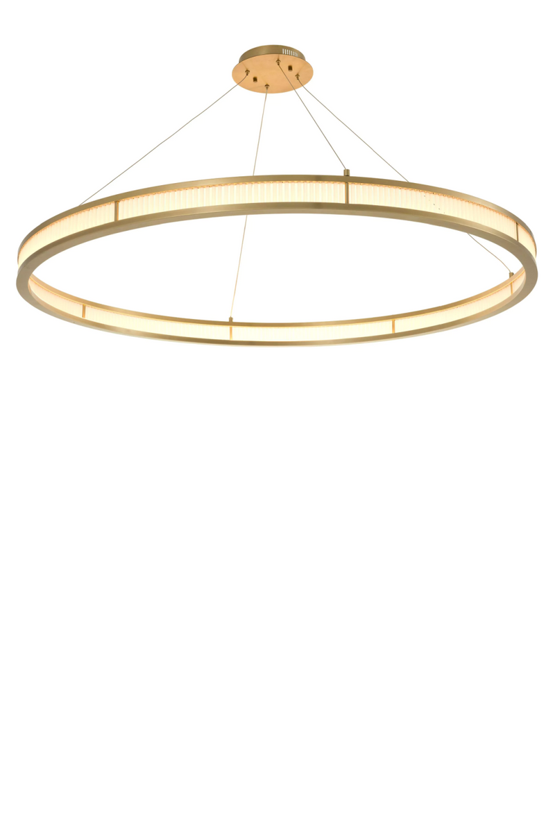 Brass Ring LED Chandelier XL | Eichholtz Damien | Eichholtz Miami