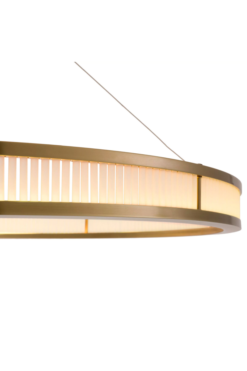 Brass Ring LED Chandelier XL | Eichholtz Damien | Eichholtz Miami