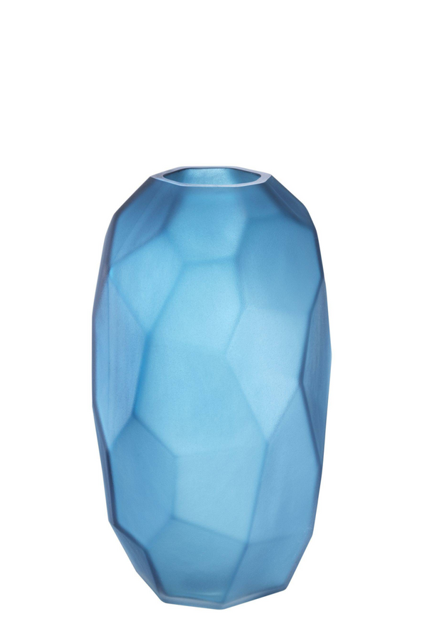 Blue Hand Blown Glass Vase | Eichholtz Fly S | Eichholtzmiami.com