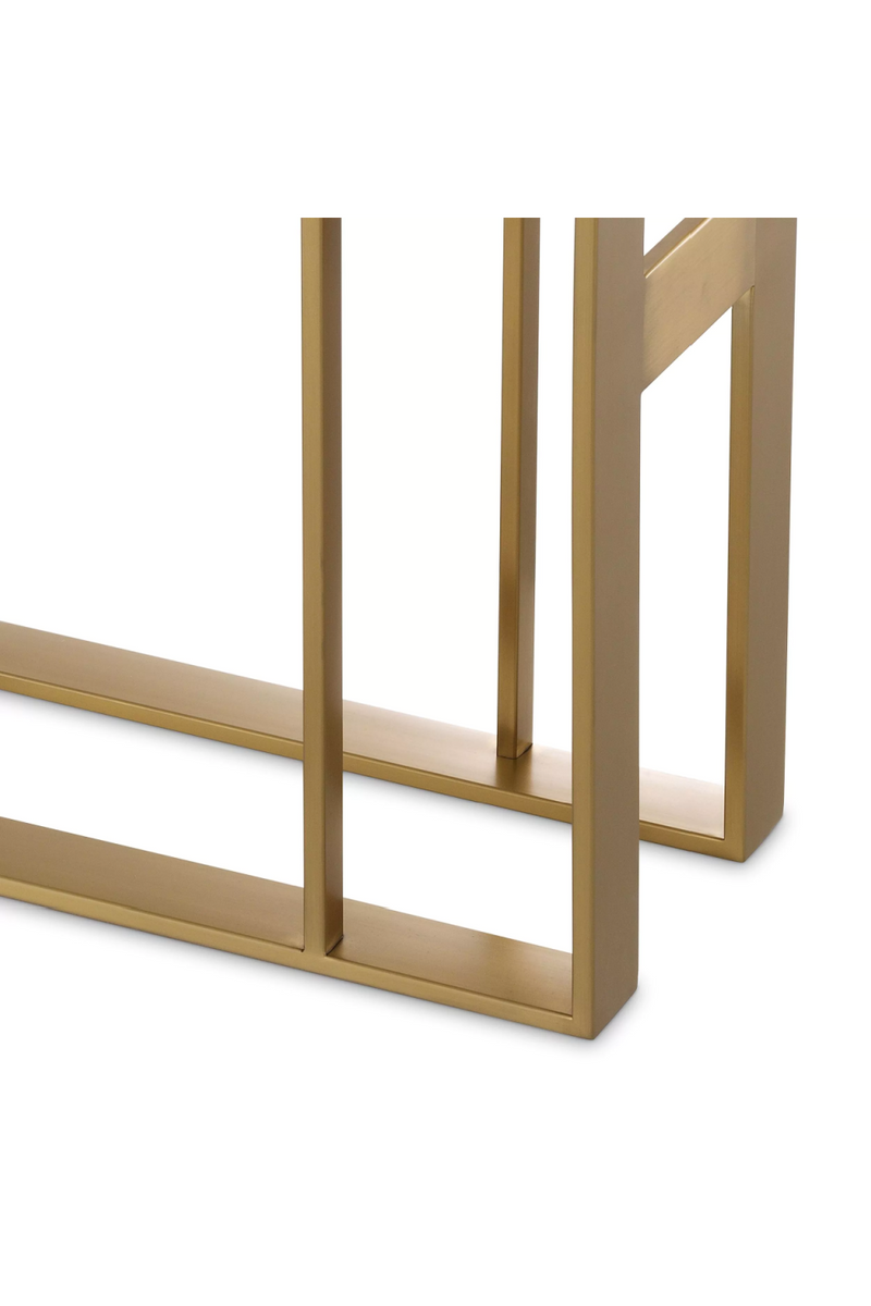 Brass C-Shaped Side Table | Eichholtz Pierre | Eichholtz Miami