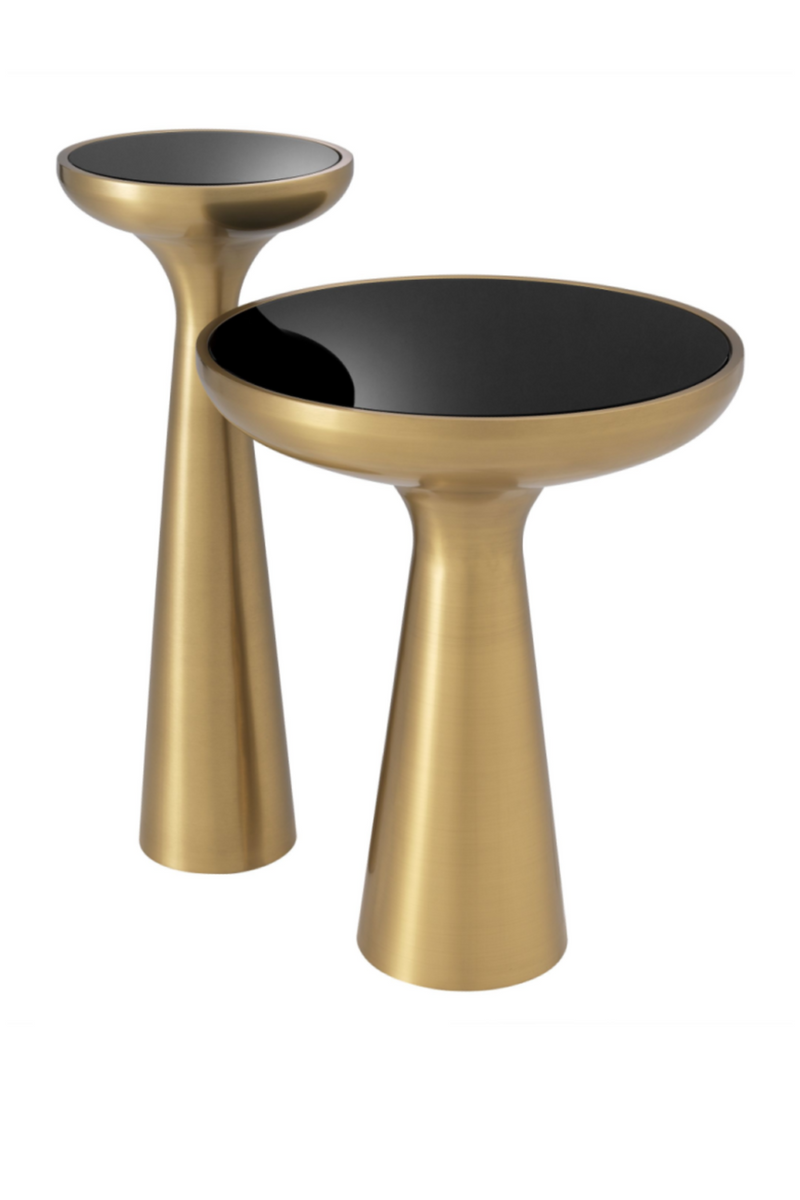 Brass Tower Side Table | Eichholtz Lindos Low | Eichholtzmiami.com