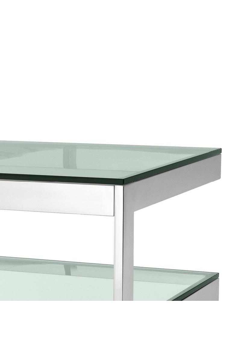 Steel 2-Layered Side Table | Eichholtz Gamma | Eichholtz Miami