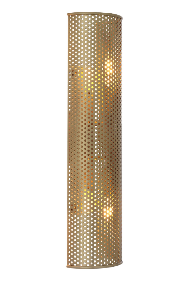 Antique Brass Finish Bold Geometric Wall Lamp L | Eichholtz Morrison | Eichholtzmiami.com