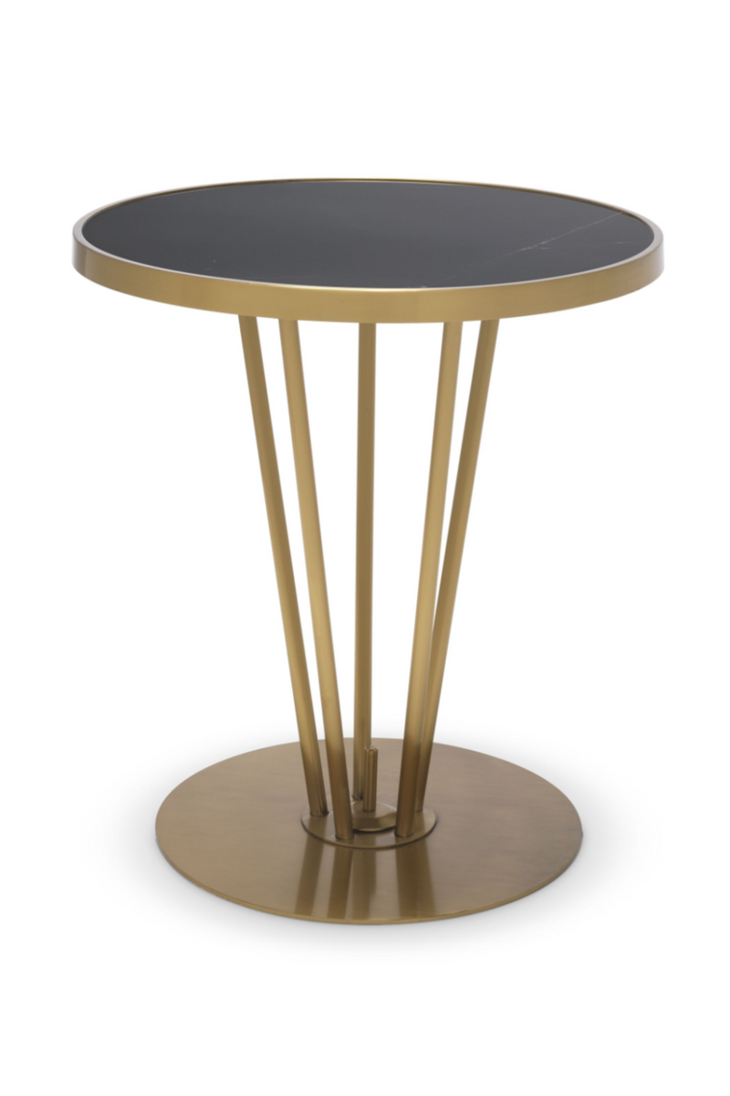 Brass Round Side Table | Eichholtz Horatio | Eichholtz Miami