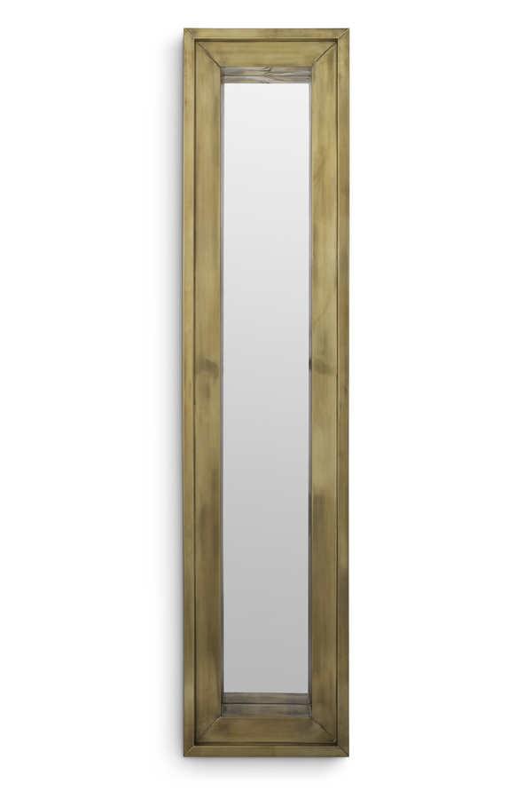 Vintage Brass Rectangular Mirror S | Eichholtz Magenta | Eichholtz Miami