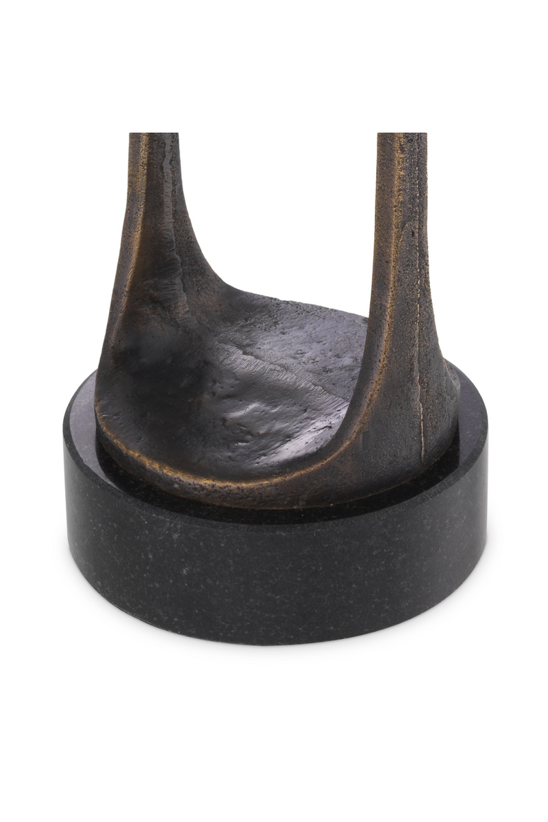 Bronze Granite Base Candle Holder | Eichholtz Bologna L | Eichholtz Miami