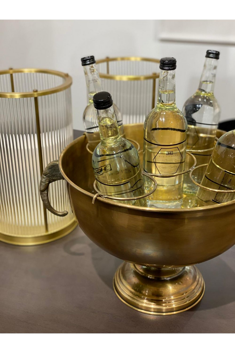 Brass Champagne Cooler | Eichholtz Maharaja |