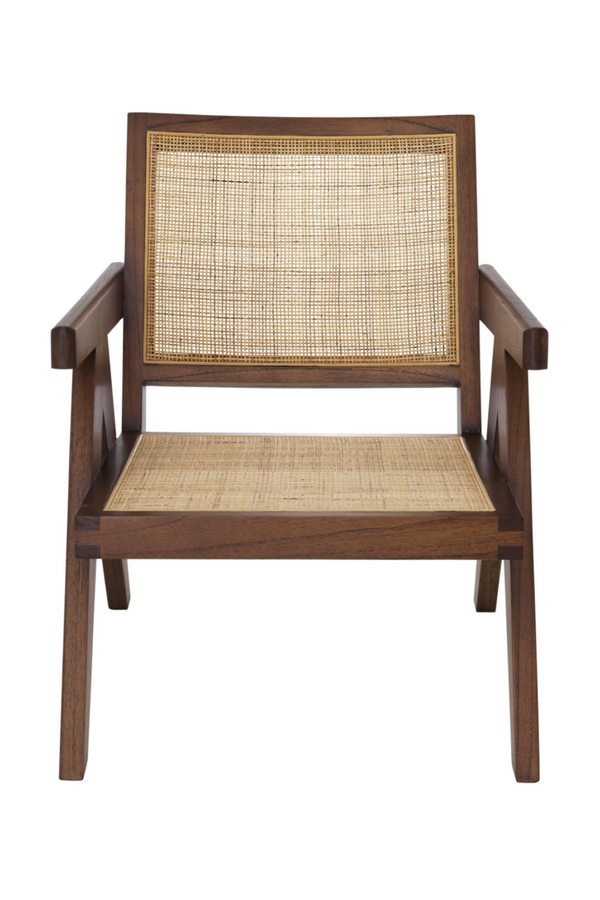 Brown Rattan Lounge Armchair | Eichholtz Aristide | Eichholtzmiami.com