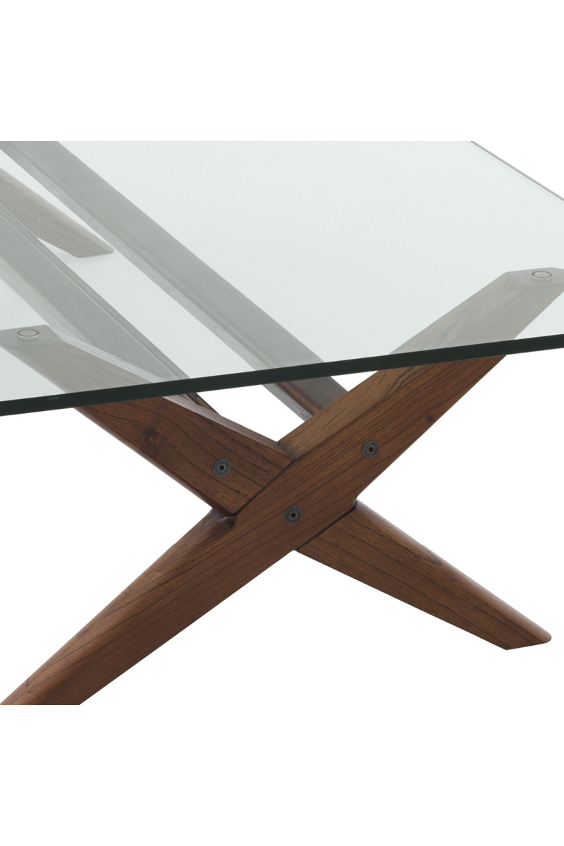 Wooden X-Shaped Legs Coffee Table | Eichholtz Maynor | Eichholtzmiami.com
