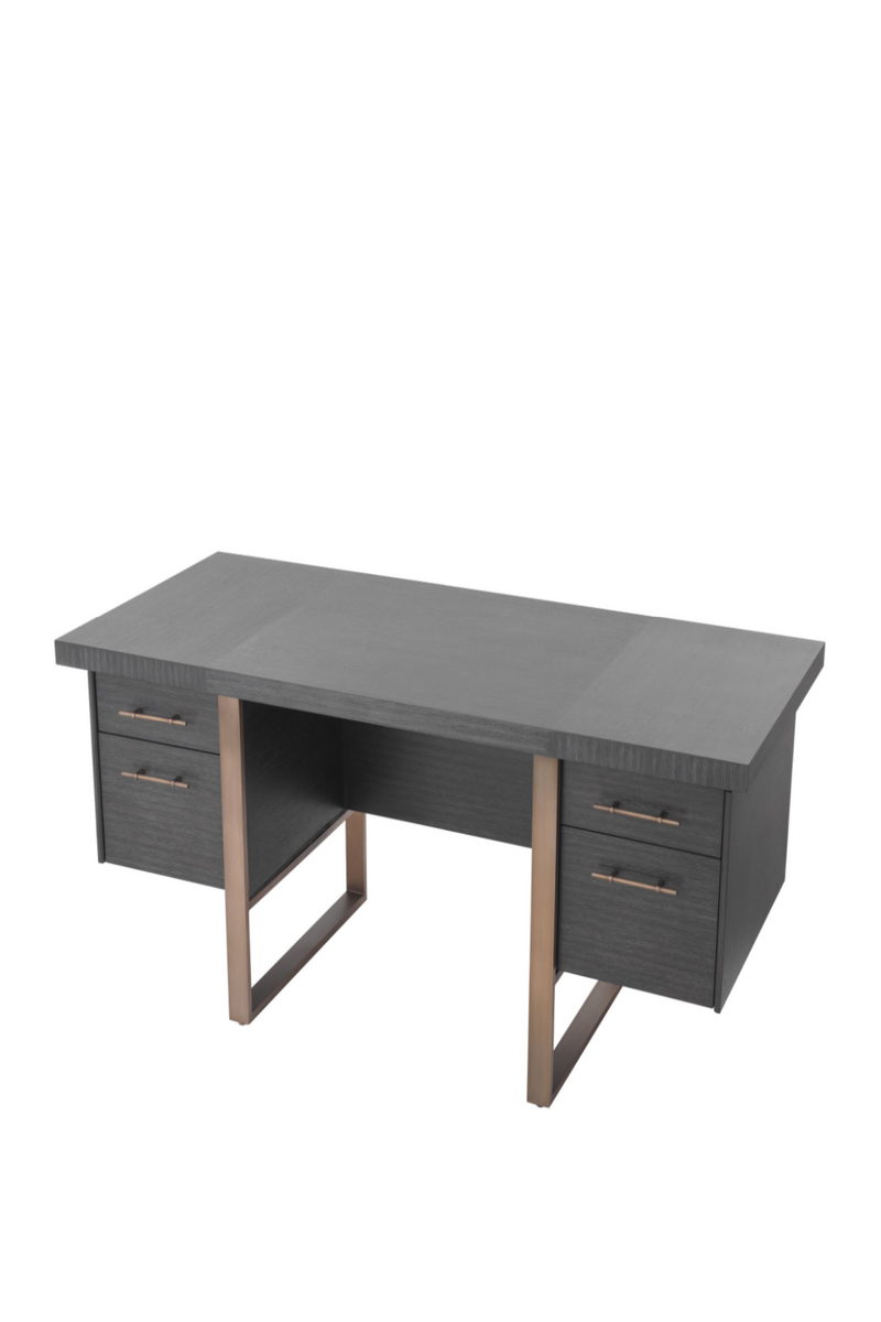 Charcoal Oak Desk | Eichholtz Canova | Eichholtz Miami