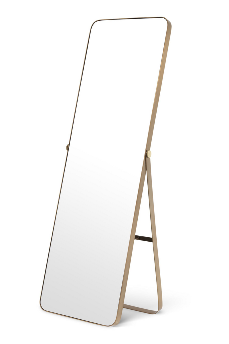 Brass Full Length Floor Mirror | Eichholtz Hardwick | Eichholtzmiami.com