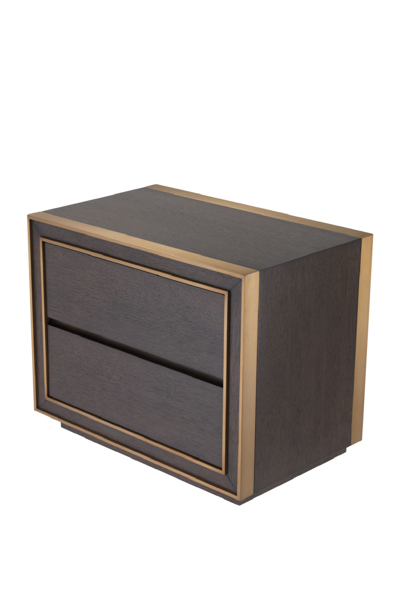 2 Drawer Oak Side Table | Eichholtz Camelot | Eichholtz Miami