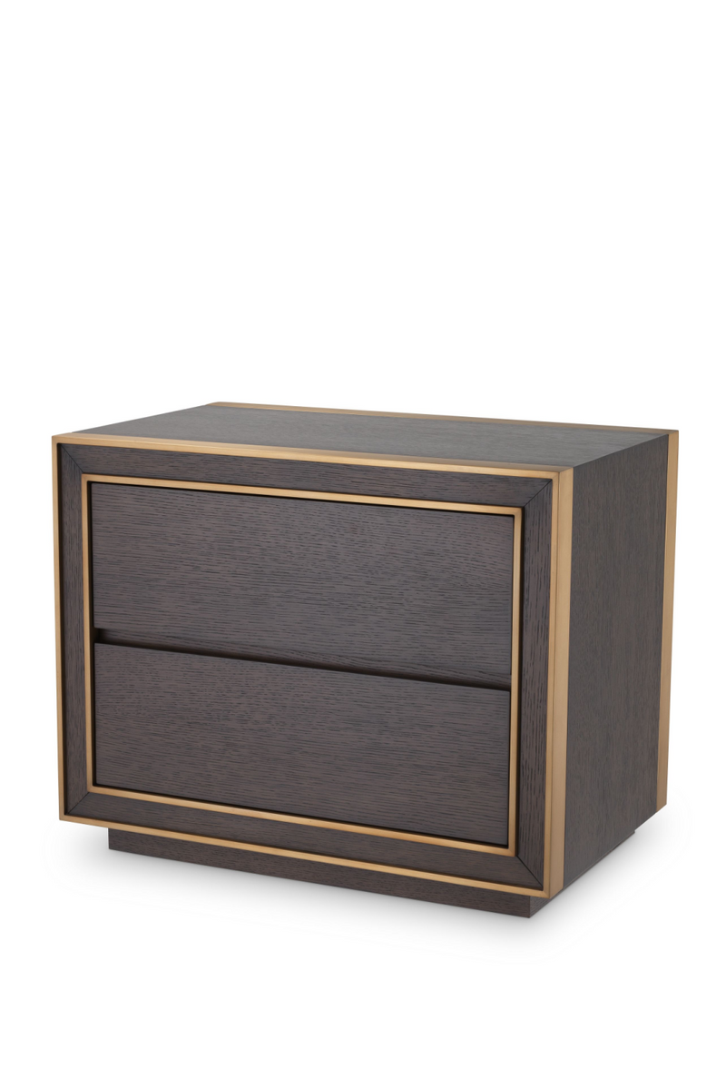 2 Drawer Oak Side Table | Eichholtz Camelot | Eichholtz Miami