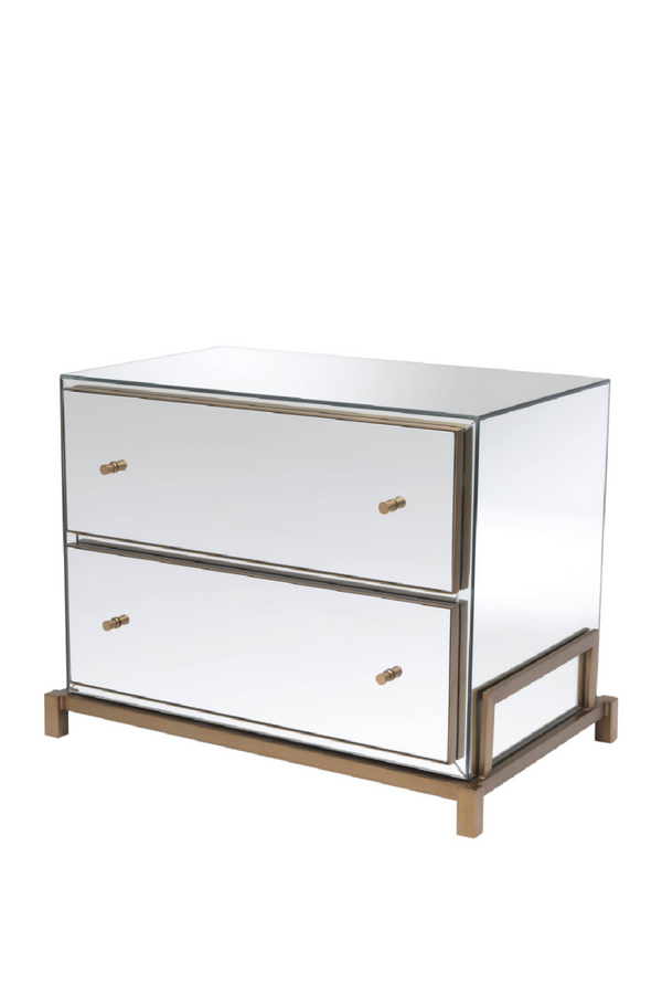 Mirror Glass Bedside Table | Eichholtz | Eichholtz Miami