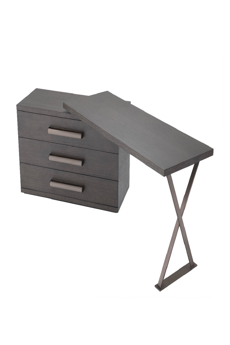 3 Drawer Oak Desk | Eichholtz Sanderson | Eichholtz Miami