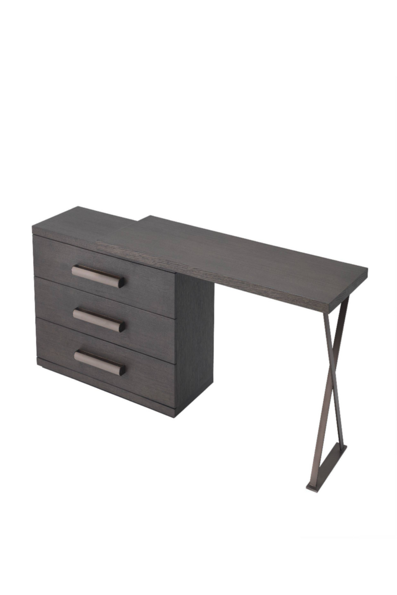 3 Drawer Oak Desk | Eichholtz Sanderson | Eichholtz Miami