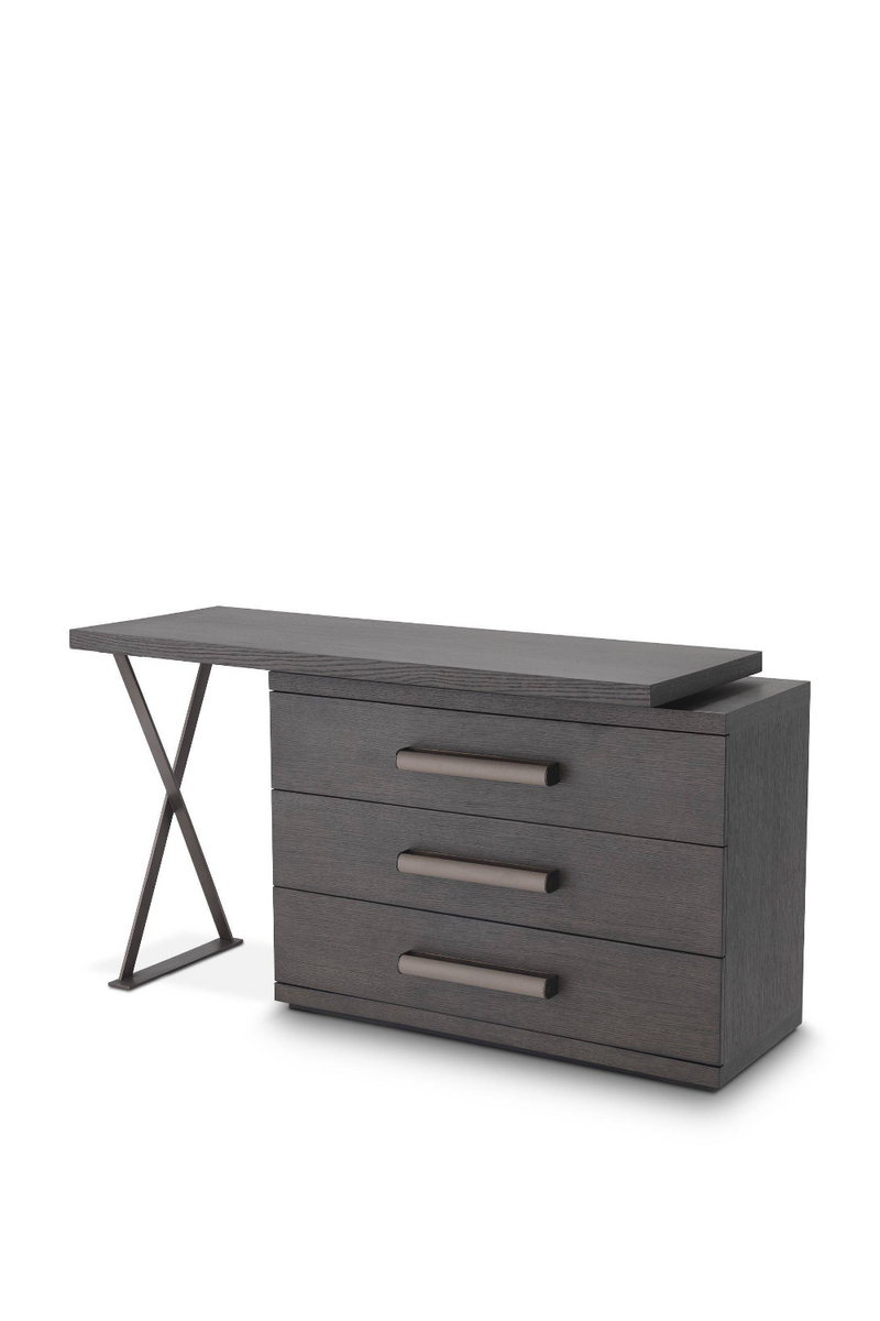 3 Drawer Oak Desk | Eichholtz Sanderson | Eichholtz Miami