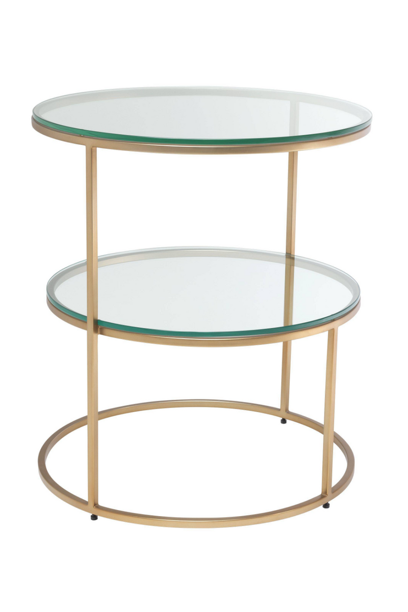 Round Brass Side Table | Eichholtz Circles | Eichholtz Miami