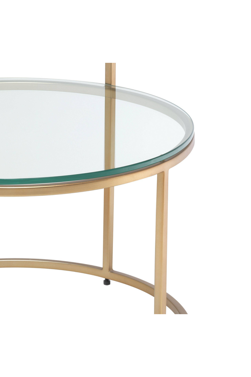 Round Brass Side Table | Eichholtz Circles | Eichholtz Miami