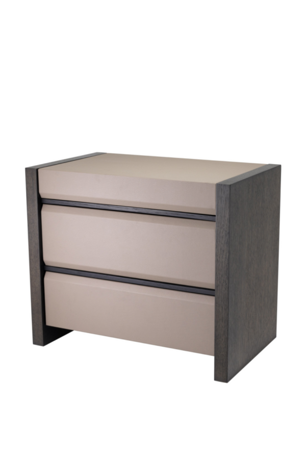 Gray Oak Bedside Table | Eichholtz Meribel | Eichholtz Miami