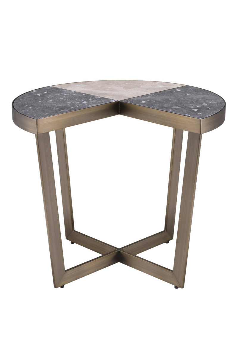 Brass Marble Side Table | Eichholtz Turino | Eichholtz Miami