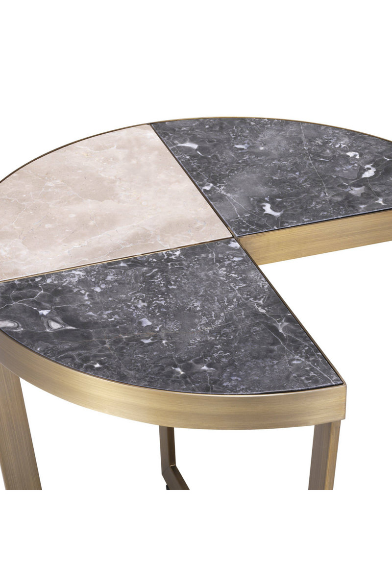 Brass Marble Side Table | Eichholtz Turino | Eichholtz Miami