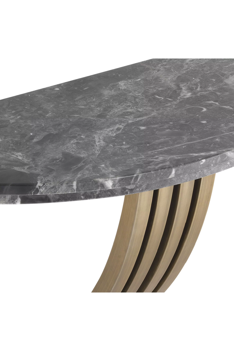 Brass Marble Black Console Table | Eichholtz Renaissance | Eichholtz Miami