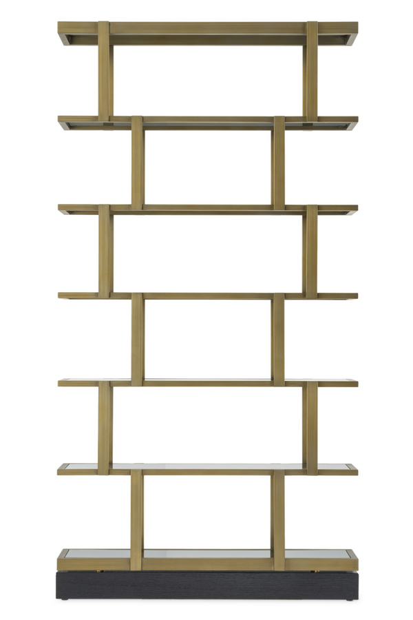 Brass 6-Shelf Bookcase | Eichholtz Nesto | #1 Eichholtz Retailer