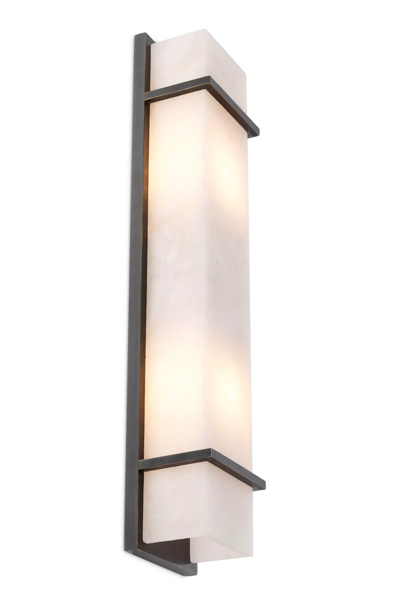 Bronze Alabaster Wall Lamp L | Eichholtz Spike | Eichholtzmiami.com