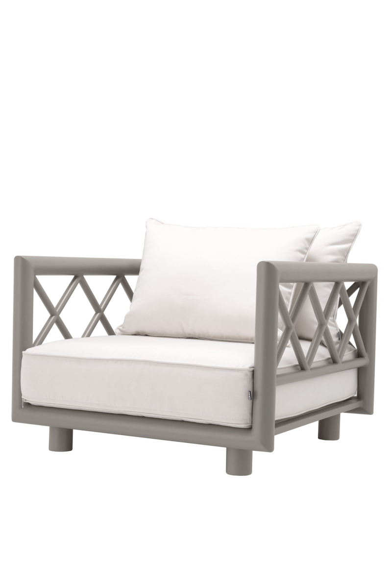 Gray Sunbrella Outdoor Lounge Chair | Eichholtz Mandelieu | Eichholtz Miami