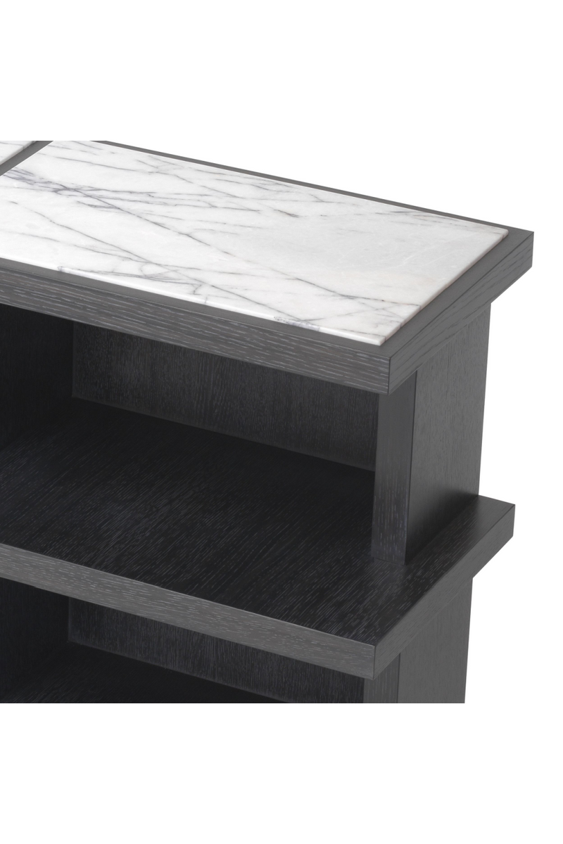 Gray Oak Marble TV Cabinet S - Eichholtz Miguel | Eichholtzmiami.com