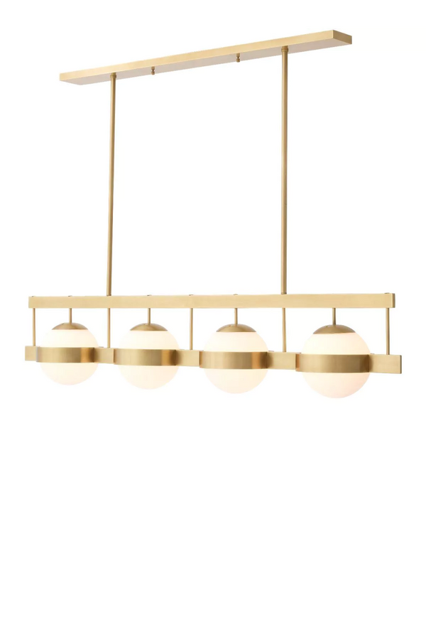 Antique Brass Finish Orbs Chandelier | Eichholtz Biba | Eichholtz Miami