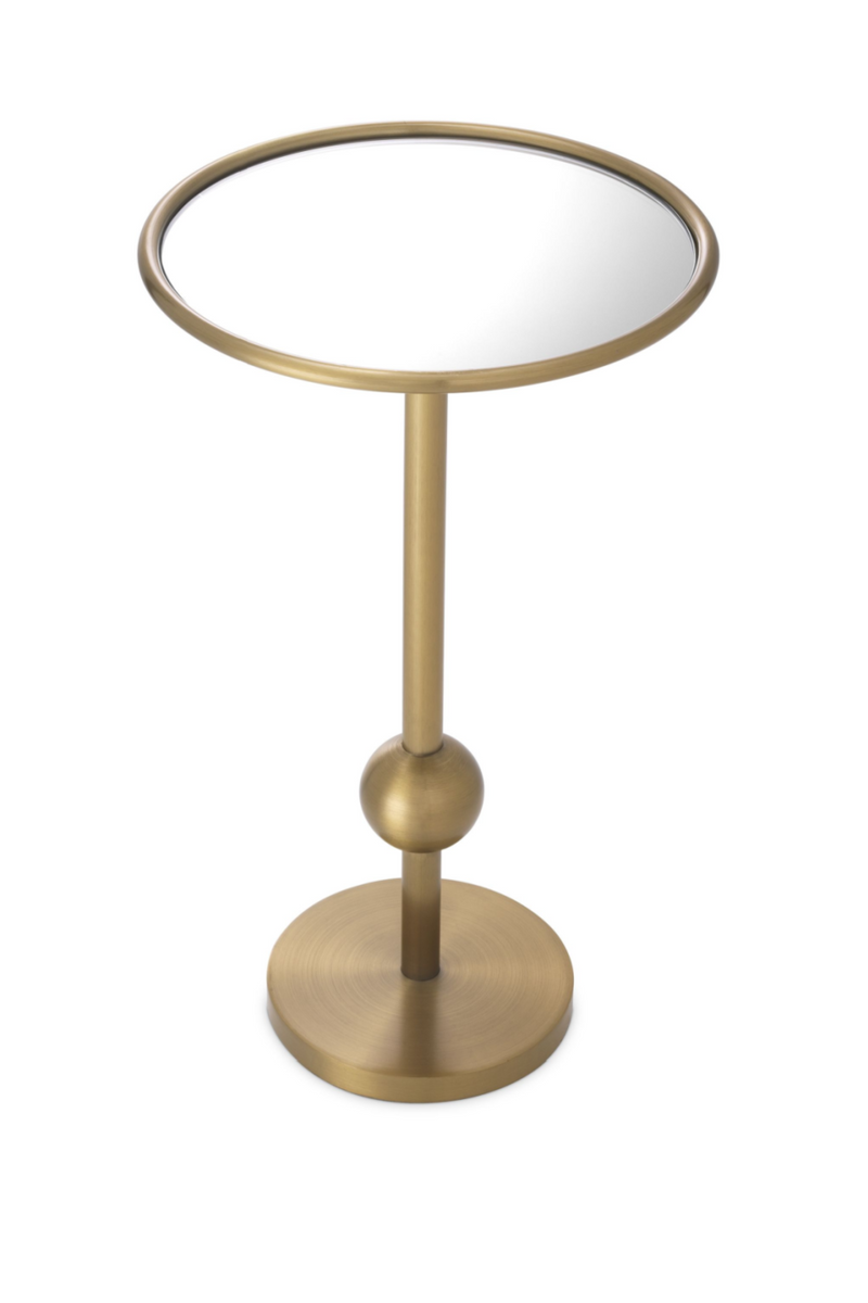 Round Brass Side Table | Eichholtz Narciso | Eichholtzmiami.com