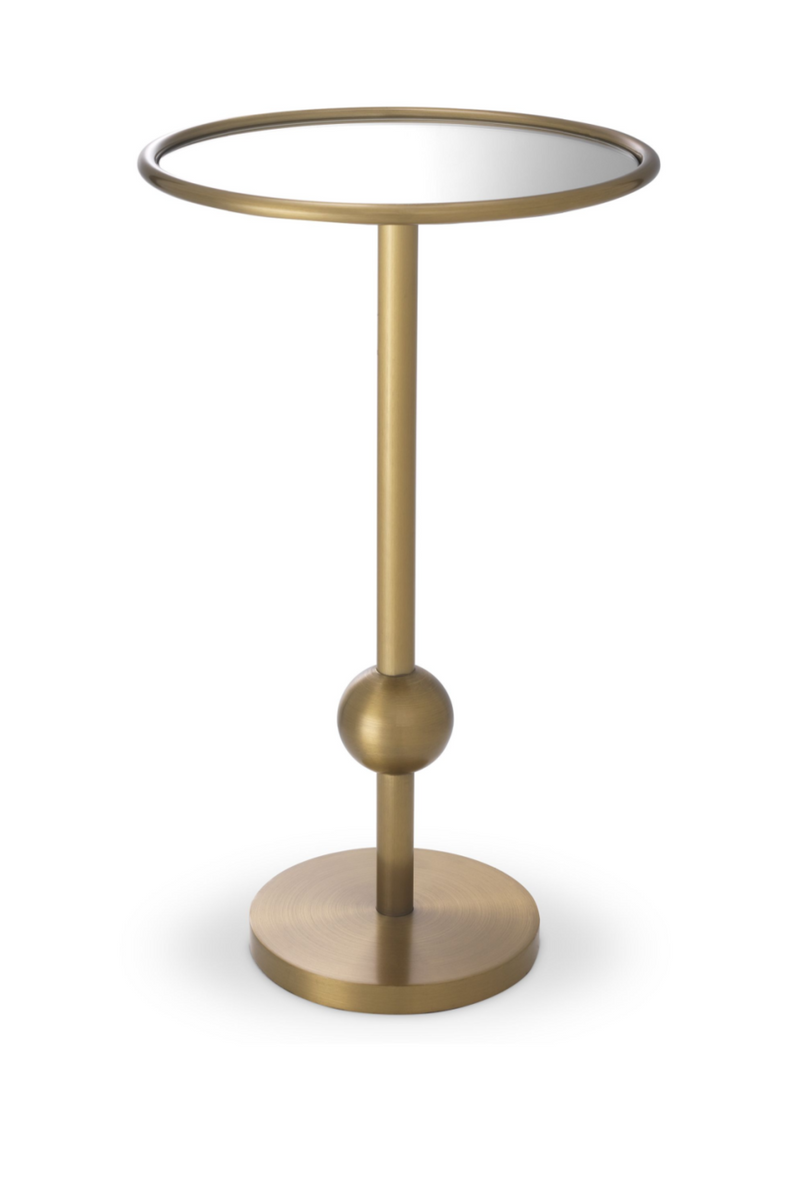 Round Brass Side Table | Eichholtz Narciso | Eichholtzmiami.com