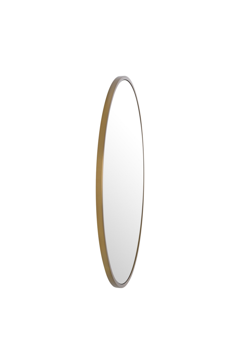 Brass Frame Round Mirror | Eichholtz Heath | Eichholtz Miami