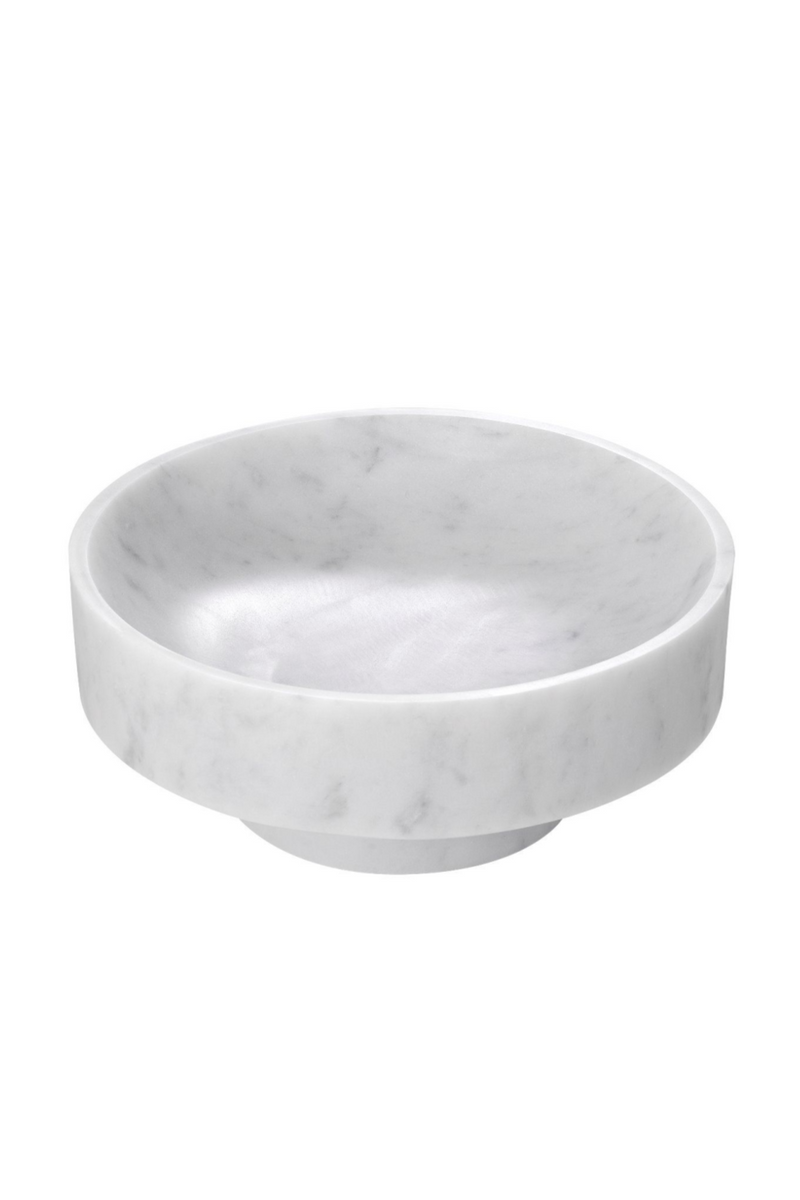 White Marble Decorative Bowl | Eichholtz Santiago | Eichholtzmiami.com