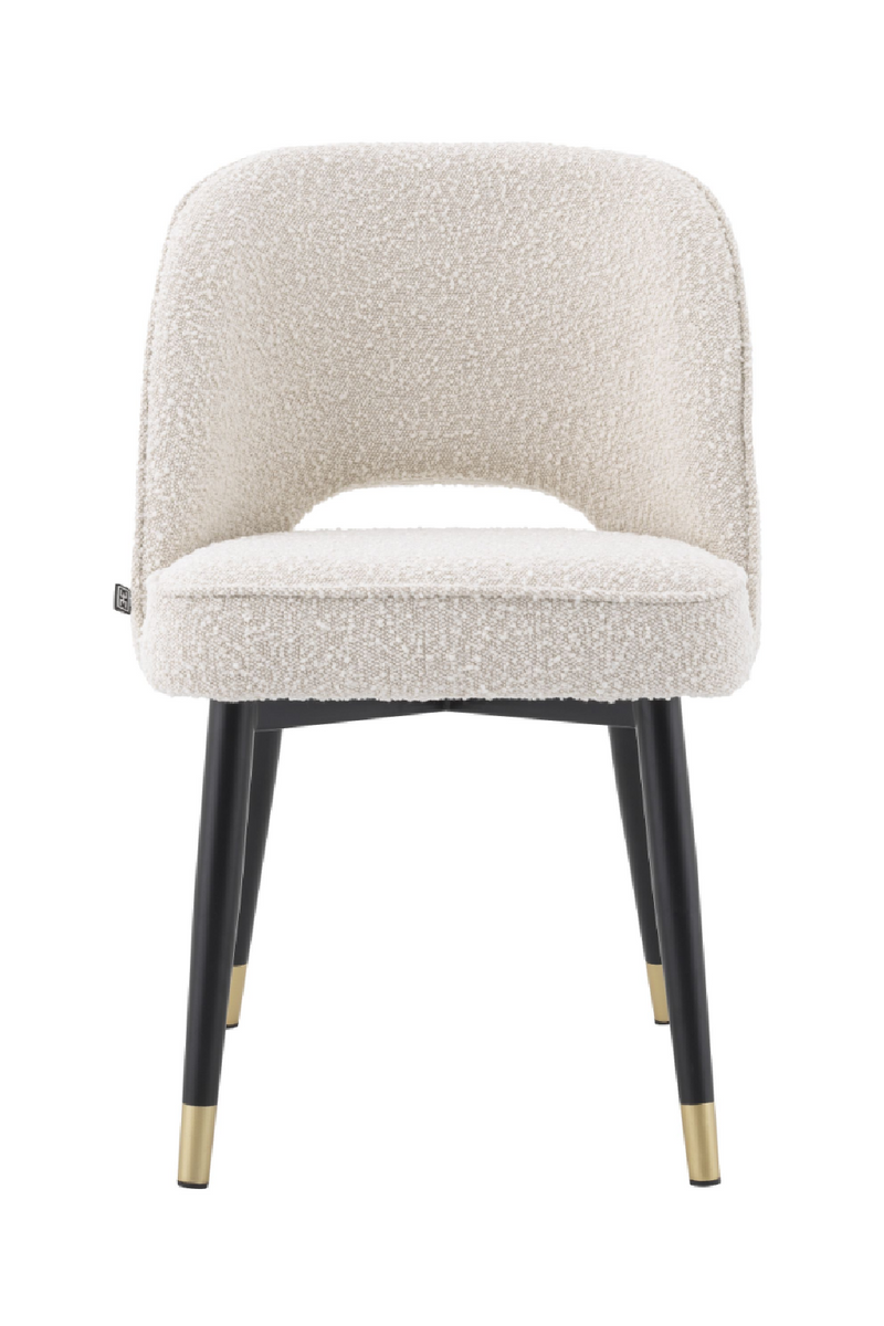 Bouclé Cut-Out Dining Chairs (2) | Eichholtz Cliff | Eichholtz Miami