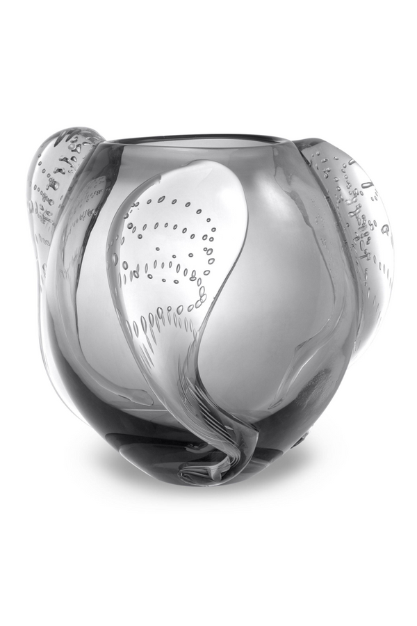 Gray Handblown Glass Vase | Eichholtz Sianluca L | Eichholtz Miami