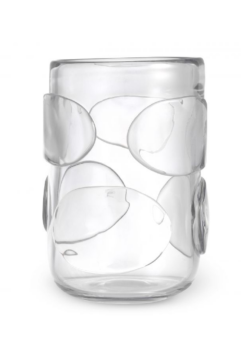 Clear Handblown Glass Vase | Eichholtz Valerio S | Eichholtz Miami