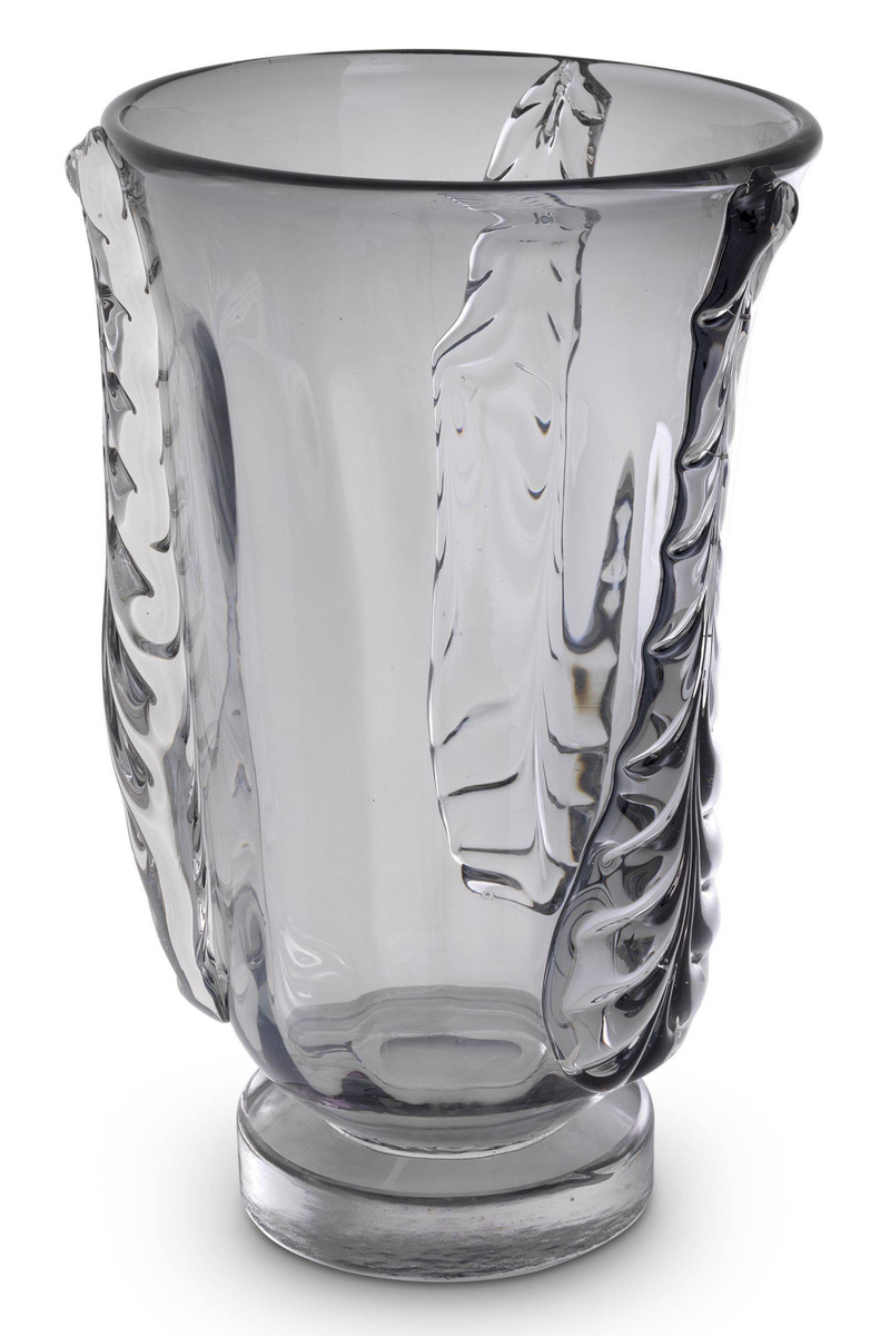 Gray Decorative Glass Vase | Eichholtz Sergio L | Eichholtz Miami