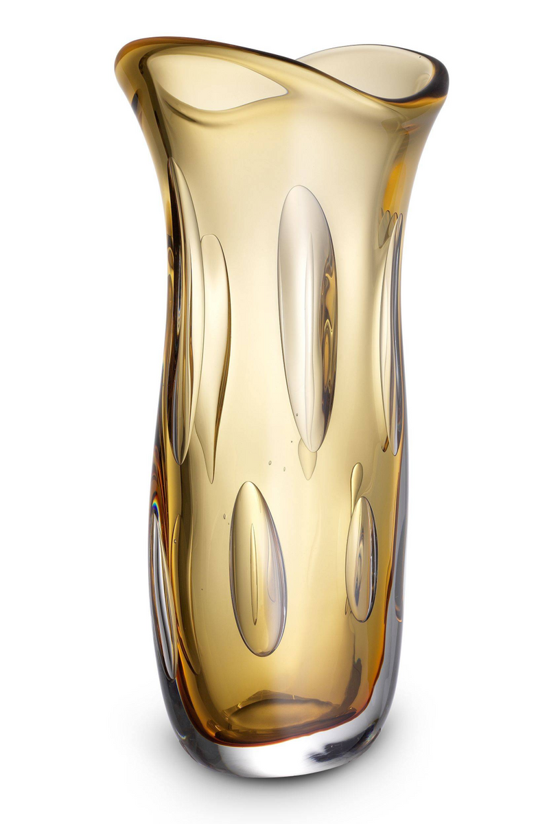 Orange Handblown Glass Vase | Eichholtz Matteo L | Eichholtzmiami.com