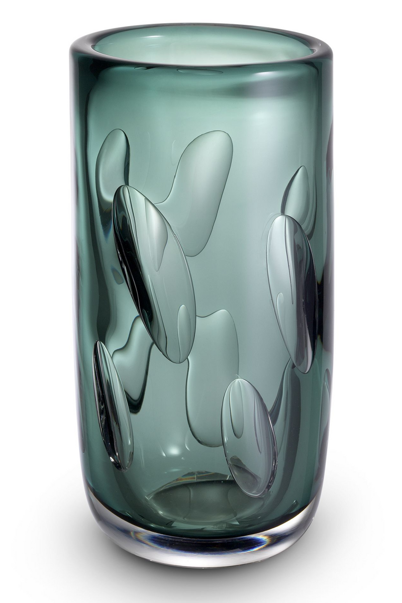 Green Handblown Glass Vase | Eichholtz Nino S | Eichholtzmiami.com