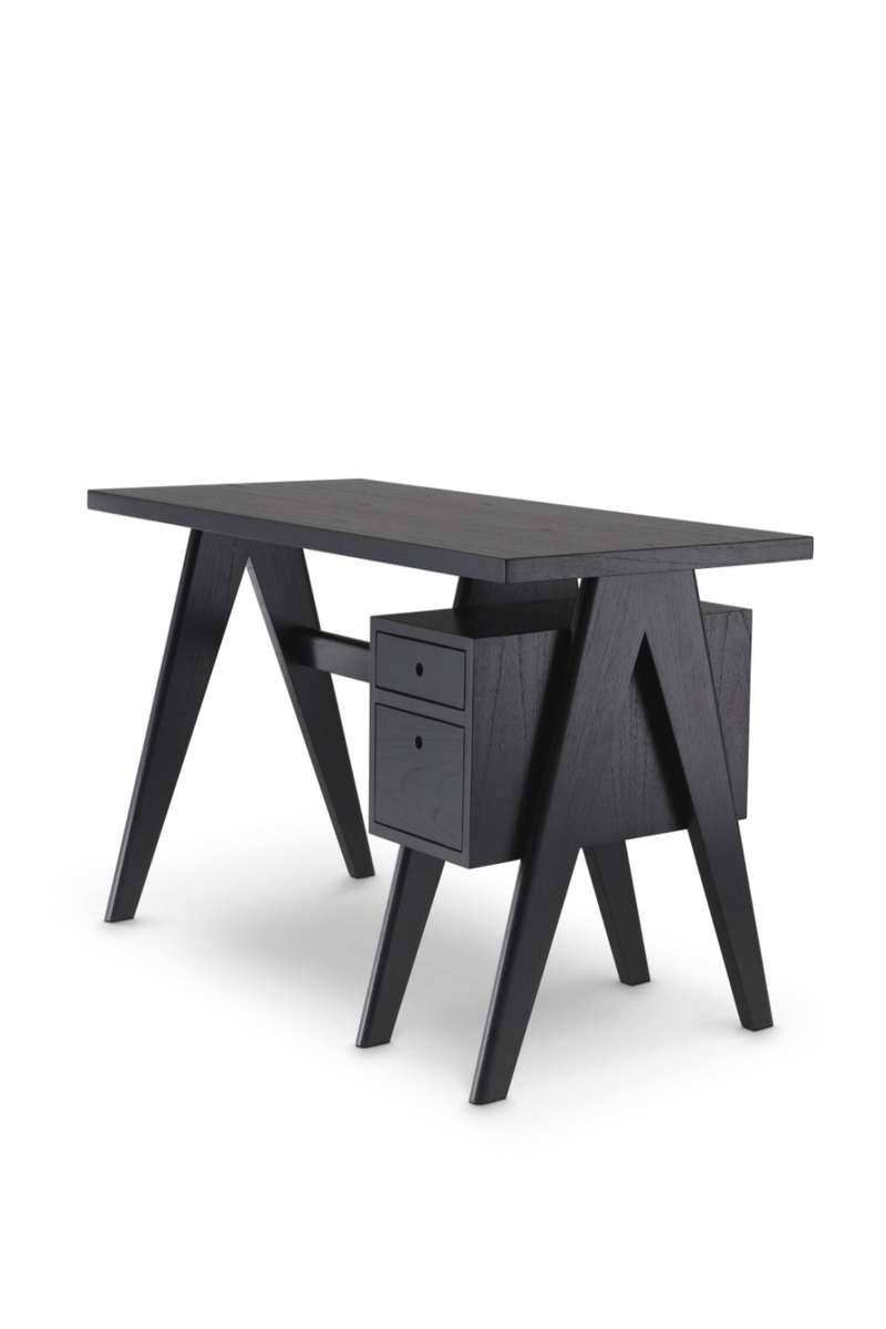 Black Wooden X-Leg Desk | Eichholtz Jullien | Eichholtz Miami