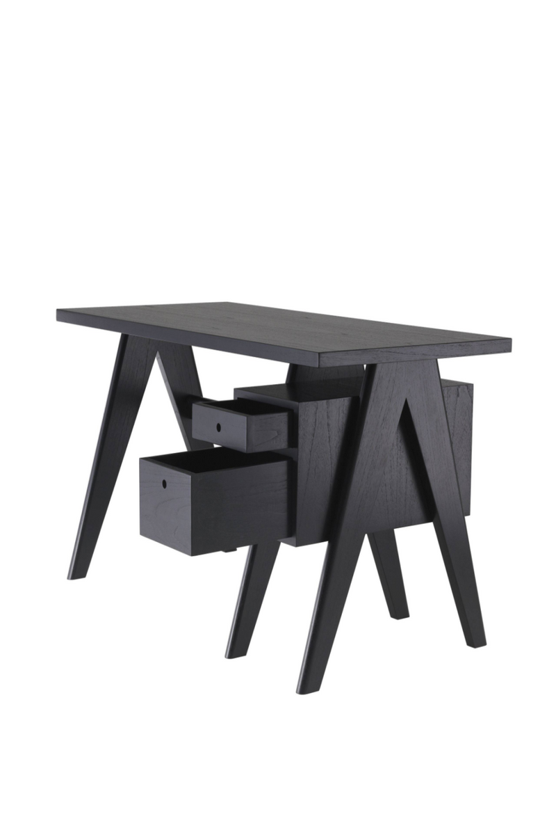 Black Wooden X-Leg Desk | Eichholtz Jullien | Eichholtz Miami